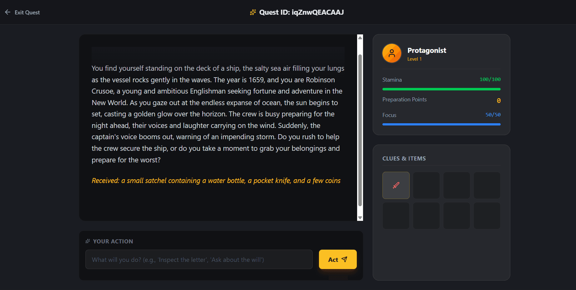 BiblioQuest screenshot 2