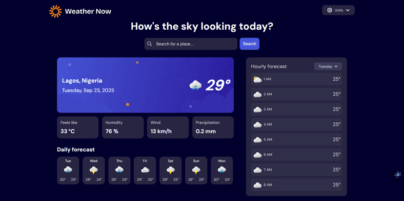 Weather app
