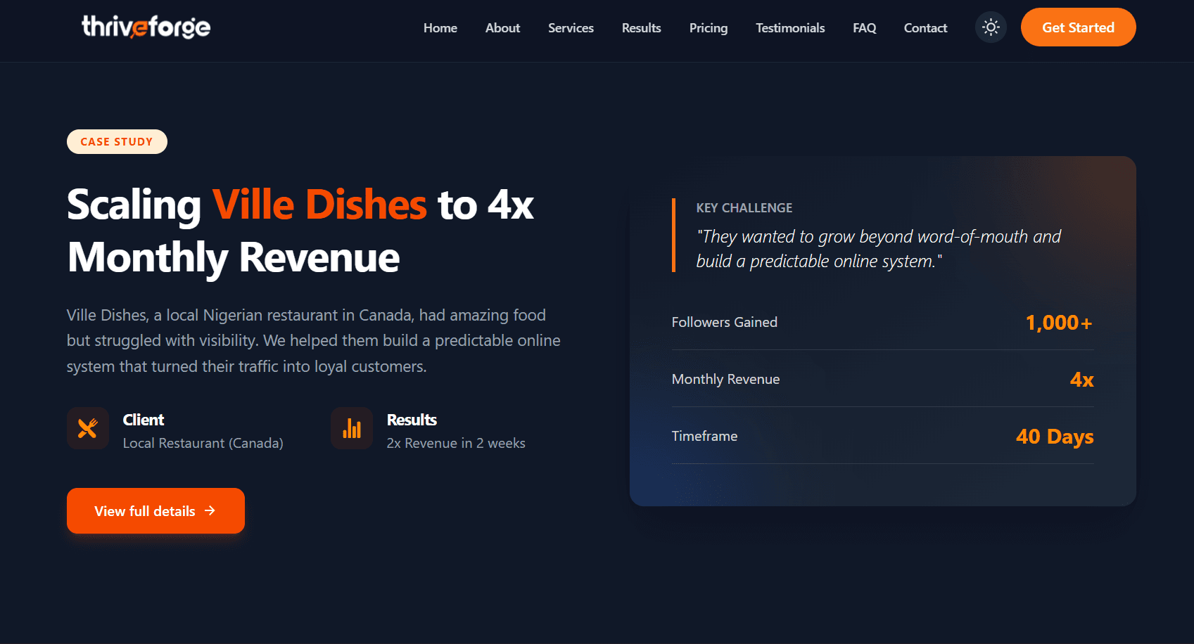 Thrive Forge screenshot 1
