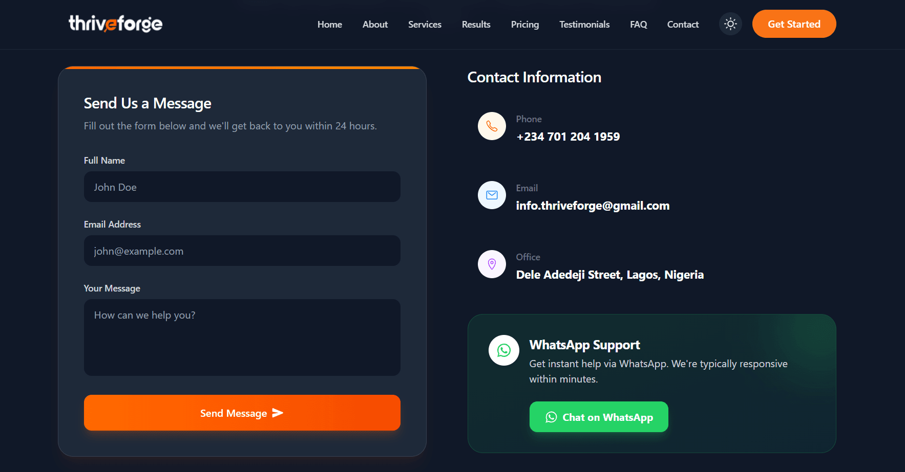 Thrive Forge screenshot 2